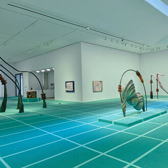 Camille Henrot, A number of things, exhibition view. Courtesy of Hauser & Wirth