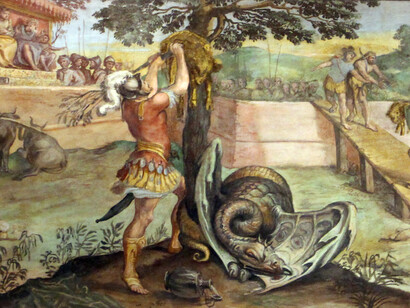 Agostino Carracci - Giasone trafuga il vello d'oro