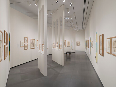 Matisse in Vence: the stations of the cross, exhibition view. Courtesy of BMA