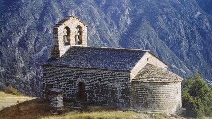 Ermita de Sant Quirc de Durro. Foto: Caterina López