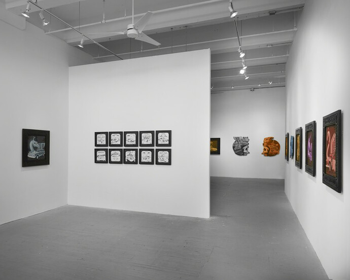 Jeremy Fish: The Spirit Animals. Courtesy of Jonathan LeVine Projects