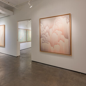 Kim MinJung. Building Mountains, exhibition view. Courtesy of JanKossen Contemporary