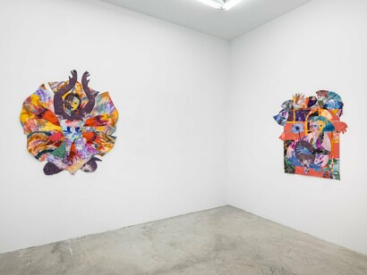 Maria Guzmán Capron, Solo pienso en volver a verte, exhibition view. Courtesy of Lyles & King Gallery