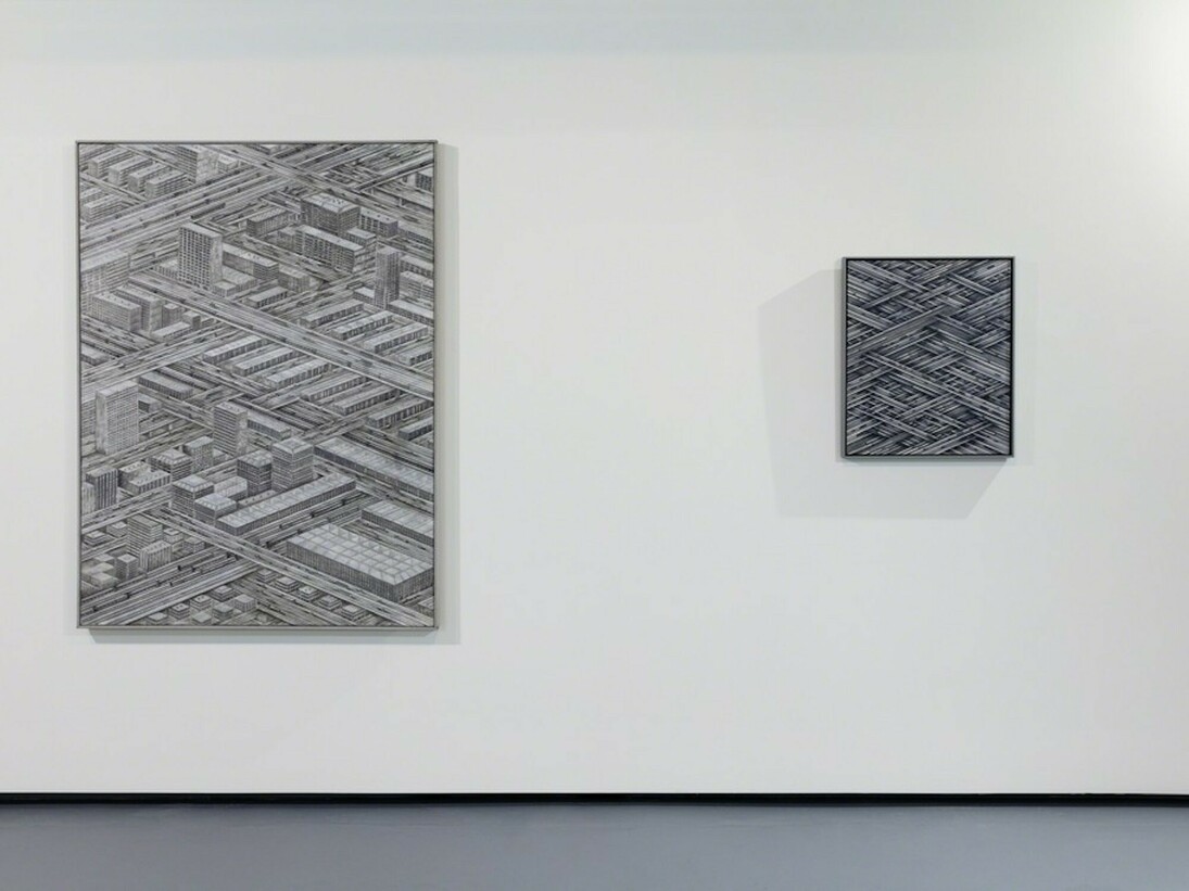 Thomas Bayrle, Exhibition view. Courtesy of The Institute of Contemporary Art