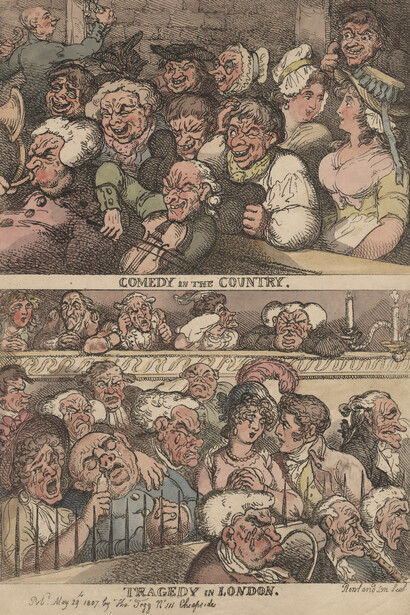 Thomas Rowlandson, Comedy in the Country, 1807 © Gerald Coke Handel Foundation