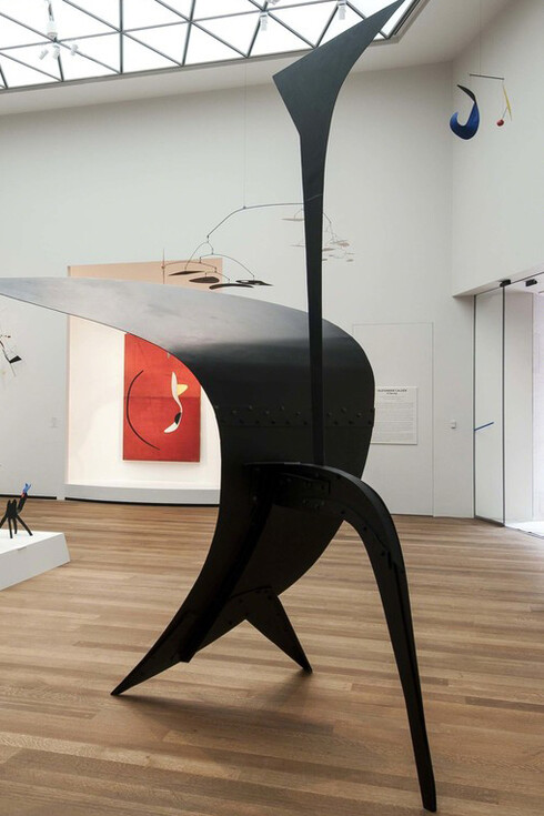 Calder in the Tower. Courtesy of Calder Foundation