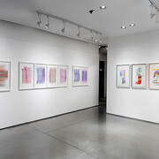 David Sisso, Ludi, vista de exhibición. Cortesía de la Galería Otto