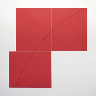 Robert Mangold. Courtesy of Krakow Witkin Gallery
