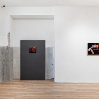 Various artists, Cielo, fondale e quinte, exhibition view. Courtesy of L.U.P.O.