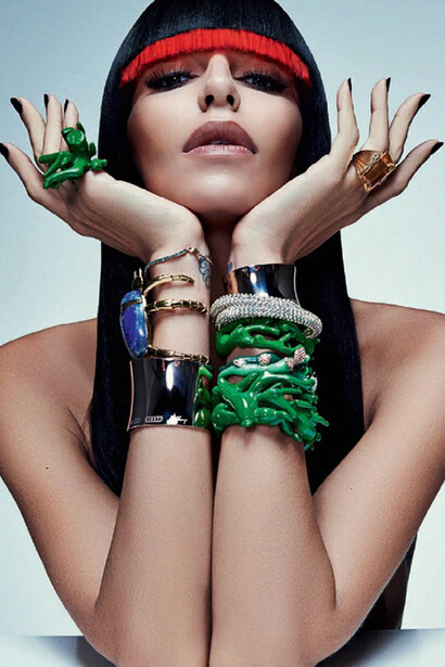 La modelo transexual Lea T