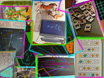 After The After, 2012, digital art su tela, 130 x 100 cm  