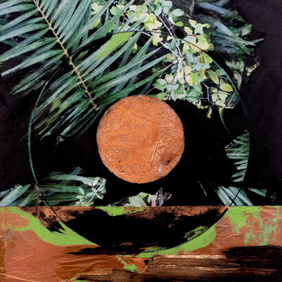 Diane Burko, Amazon 34, 2024. Courtesy of Cristin Tierney Gallery