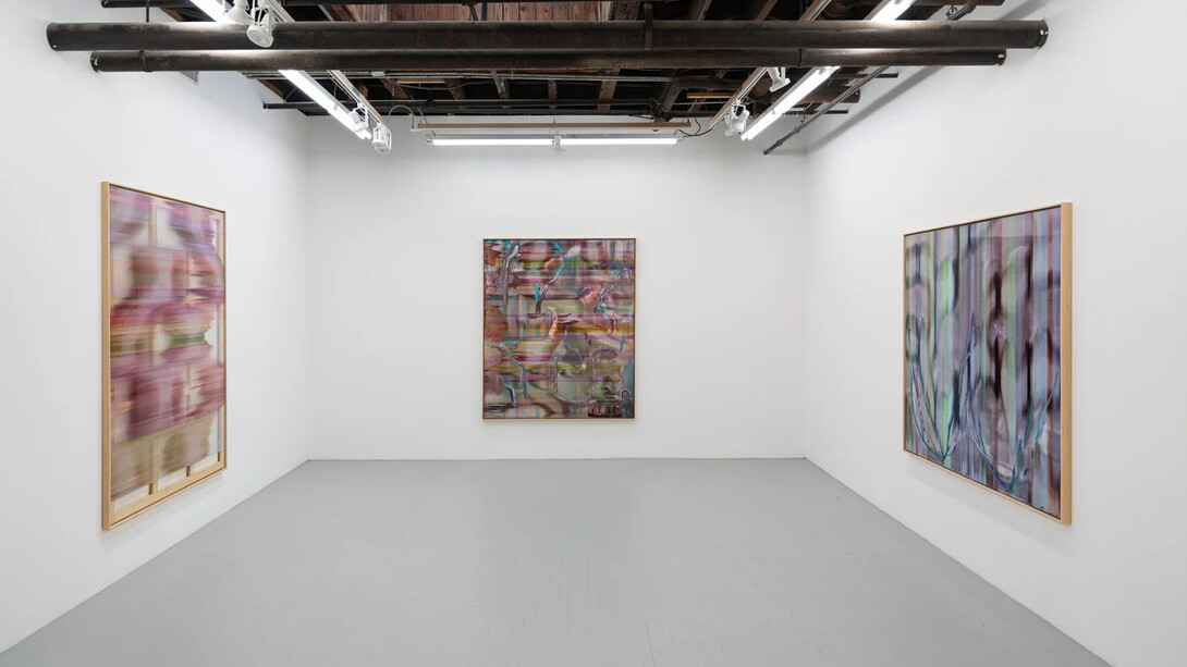 Guillaume Linard Osorio, Water for wild rushes, exhibition view. Courtesy of Carvalho 