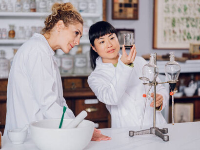 Scientists are innovating lab-grown coffee and cultured beverages through fermentation processes and biotechnology to revolutionize food production