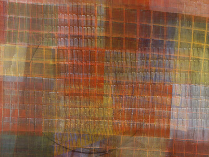 Tancredi, À Propos of Venice, 1958. My Weapon Against the Atom Bomb is a Blade of Grass: Tancredi, A Retrospective. Exhibition view. Courtesy of Collezione Peggy Guggenheim 