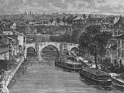 A black-and-white drawing from 1886 depicting the relationship between France, Algeria, and its colonies, capturing the complex dynamics of colonial influence and its societal impact