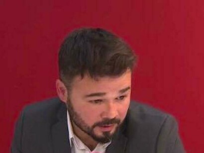 Gabriel Rufián: ERC obtiene los mejores resultados de su historia 