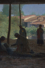 Giuseppe Pellizza da Volpedo, Sul fienile