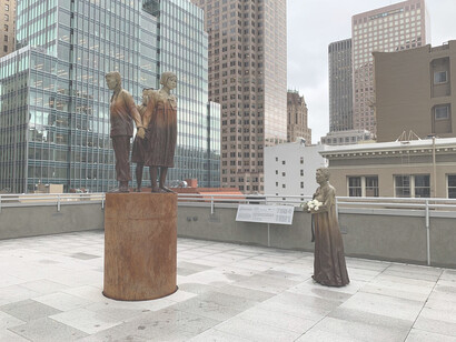 Memorial for the “comfort women” in San Francisco, USA 