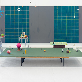 Almost Everything on the Table. Courtesy of The Aldrich