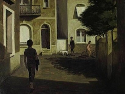 Marc Chalmé, Ruelle Ensoleilee, 31" x 39"