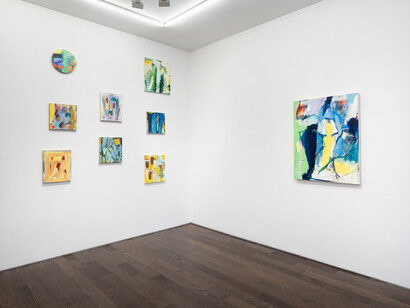 Wallace Whitney, The rich hour, exhibition view. Courtesy of Ceysson and Bénétière