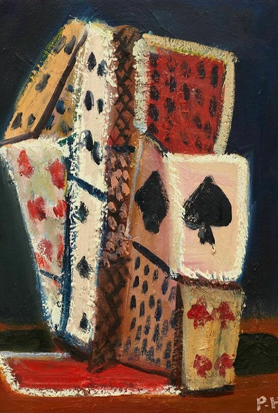 Paul Housley, Nightgames, 2013, oil on canvas, Copyright the Artist, Photographs courtesy of Belmacz