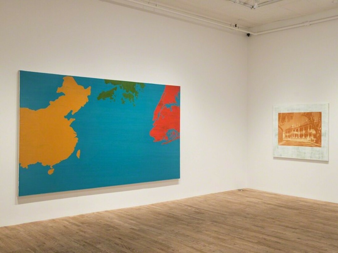 David Diao, Exhibition view. Courtesy of Postmasters Gallery