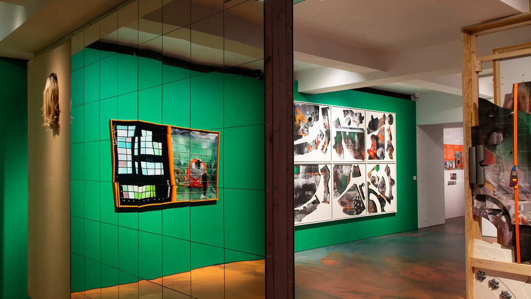 Felicity Hammond, V3 model collapse, exhibition view. Courtesy of The Photographers' Gallery