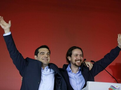 Alexis Tsipras y Pablo Iglesias han sido acusados de representar un populismo de izquierda en Europa