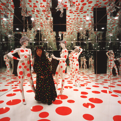 Yayoi Kusama. Courtesy of Mattress Factory