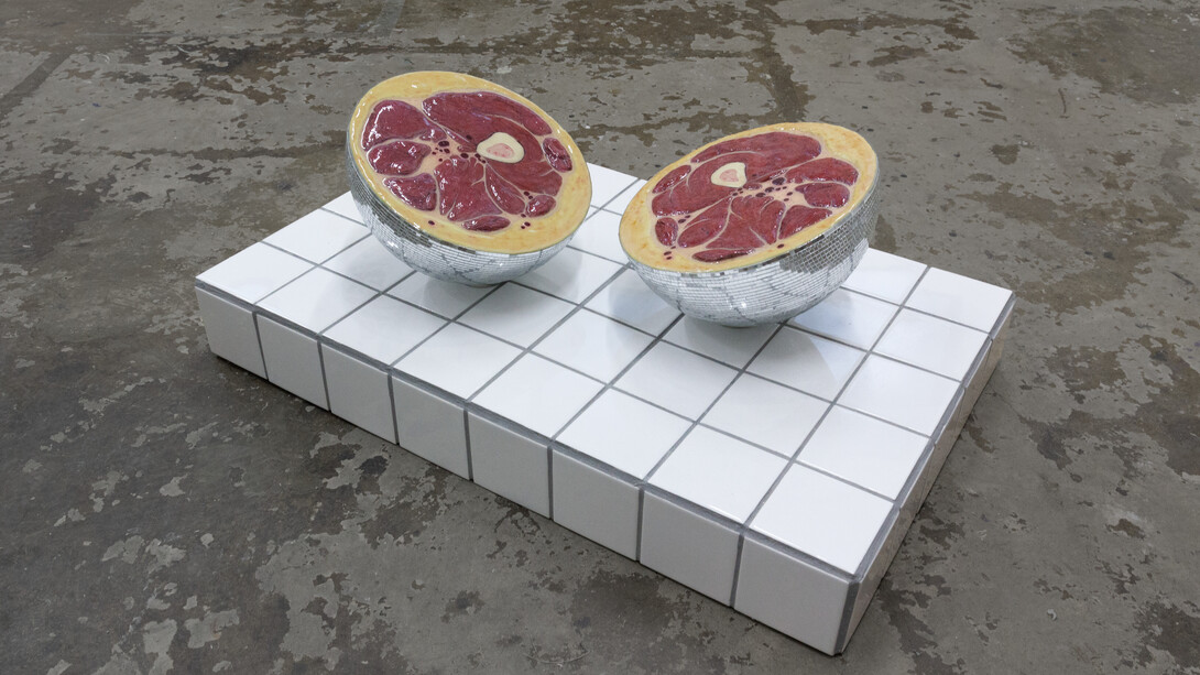 Andrius Alvarez-Backus, I was softer then (detail), 2025-2026. Courtesy of Eli Klein Gallery