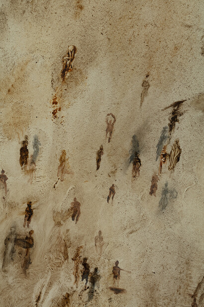 Sylvia Safdie, Earth marks series XVIII, no. 2 (detail), 2002–2020. Courtesy of National Gallery of Canada