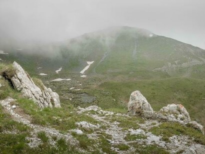 Stefano Cioffi, Cima Vallona, Candide, m 2500 slm
stampa fotografica a pigmenti,
100 x 132 cm,   
giugno 2014
