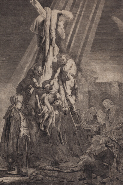 Descendimiento de la cruz (detail), 1633. Courtesy of Museo Carmen Thyssen