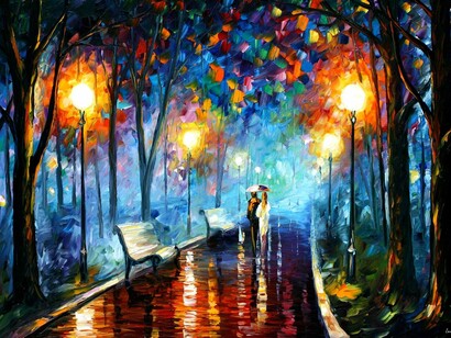 Pintura de Leonid Afrémov