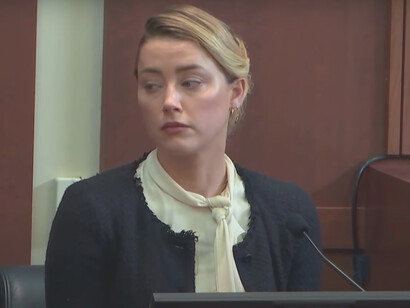Amber Heard was present in the courtroom of the Fairfax County Circuit Court in Fairfax, Virginia, the USA