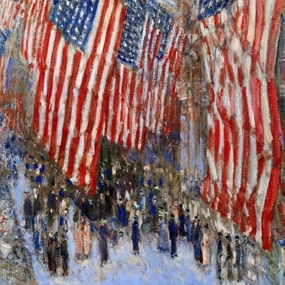 «El 4 de julio, 1916» (1916), Frederick Childe Hassam