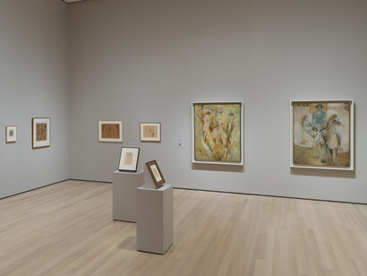 Marcel Duchamp, exhibition view. Courtesy of MoMA