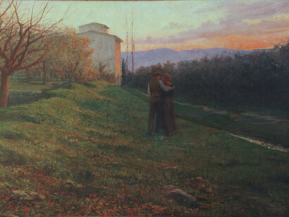 Carlo Adolfo Schlatter, L'idillio, Firenze, Casa Museo Schlatter 