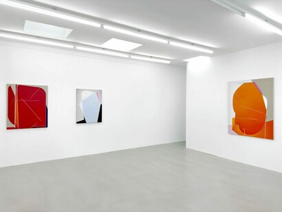 Isabelle Borges, Forking paths, ausstellungsansicht. Mit freundlicher genehmigung der Galerie Rupert Pfab