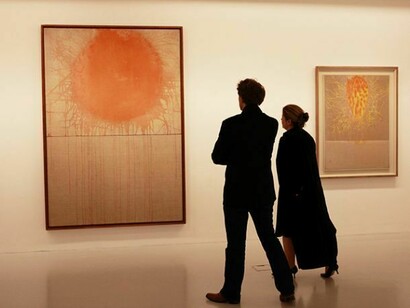 Patrick Scott Image Space Light, Installation view Irish Museum of Modern Art, 2014