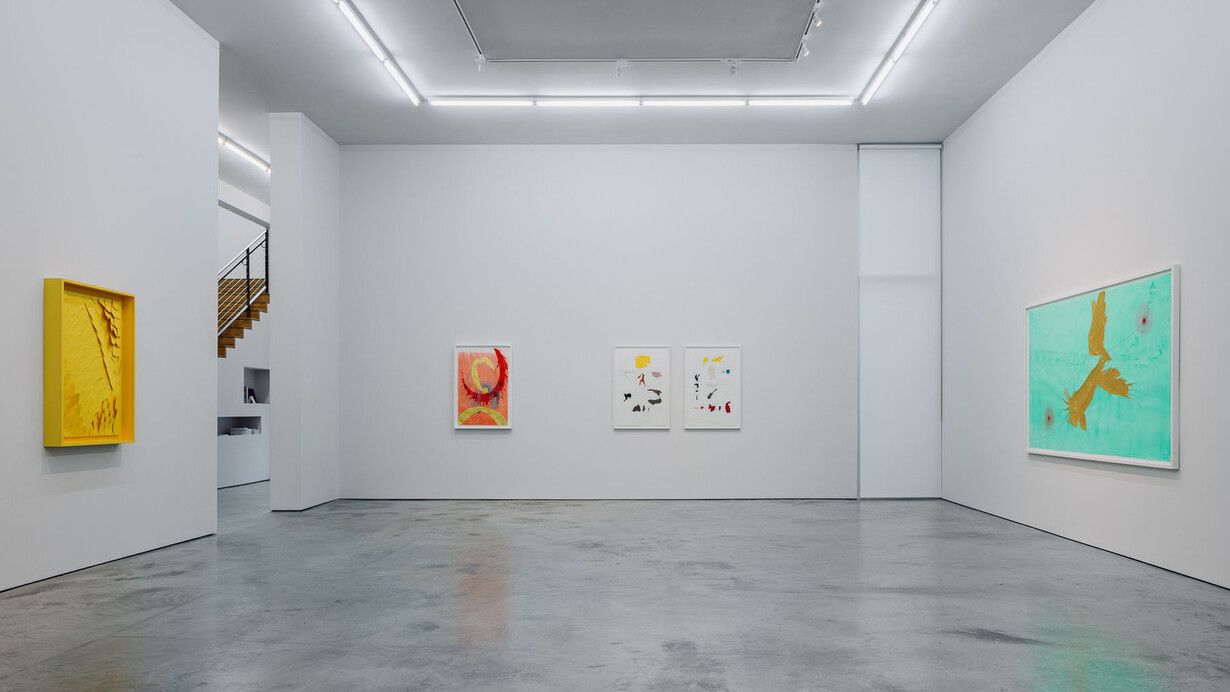 Jorinde Voigt, Trust and rain, exhibition view. Courtesy of Sicardi | Ayers | Bacino