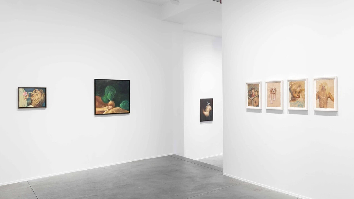 Oda Jaune, The other, exhibition view. Courtesy of Templon 