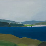 Karen Smidth, Blue tide (detail). Courtesy of Maybaum Gallery
