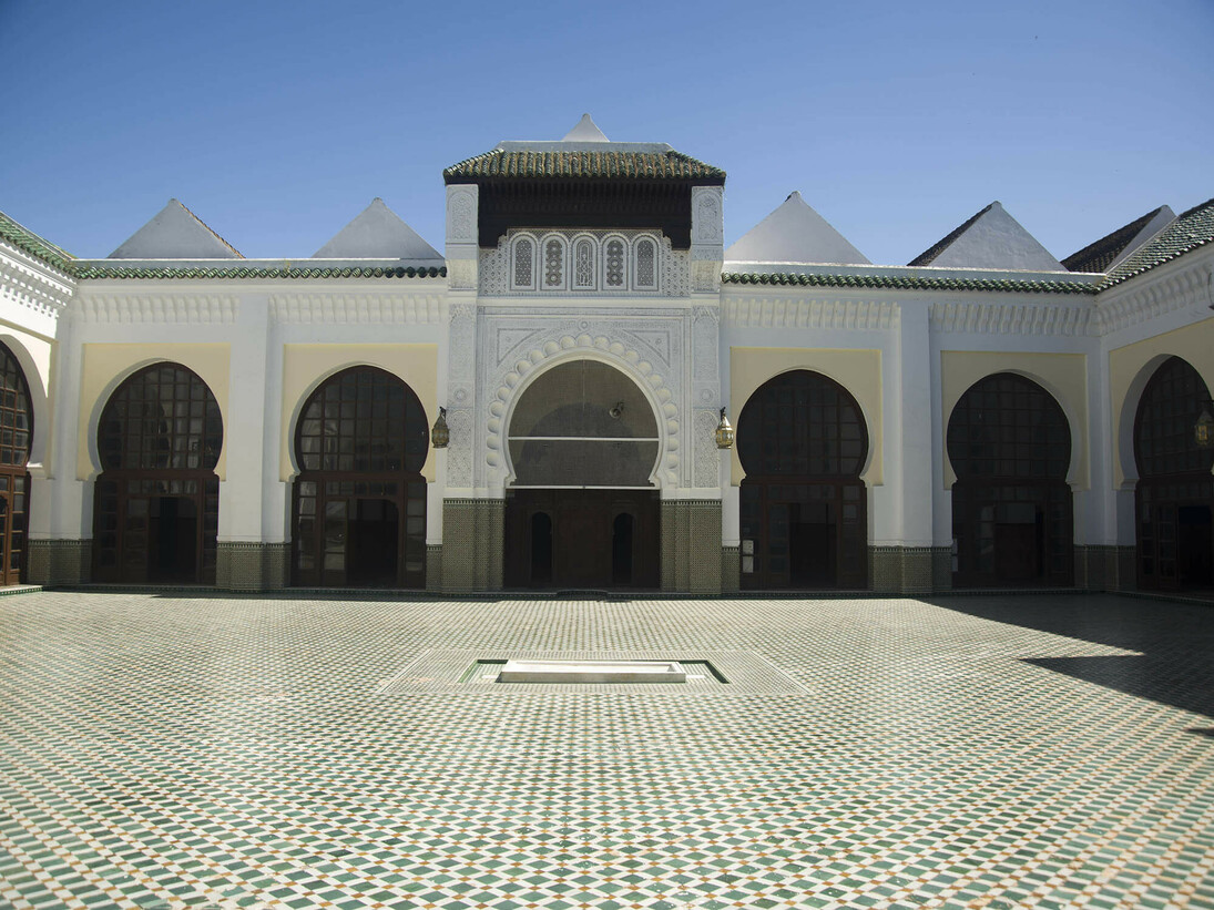 J. La mosquée al-Qarawiyin de Fès, Maroc © Fondation nationale des musées marocains