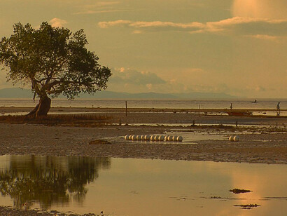 Siquijor Island at sunset
