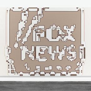Fox News HURT LOCKER, 2014, Painting - Archival ink on canvas, 182.9 x 271.8 cm