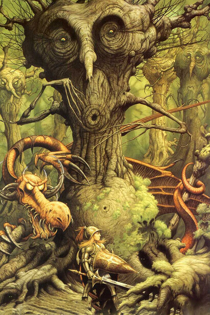 Rodney Matthews, *Alice in Wonderland*, 2008   