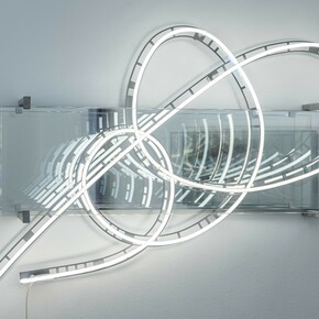 Brigitte Kowanz, UN Climate Change Paris 30.11.2015, 12.12.2015, 2019. Photo: Dirk Tacke